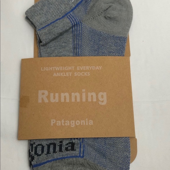 Patagonia Run Organic Cotton Socks Ankle Medium - Picture 6 of 7